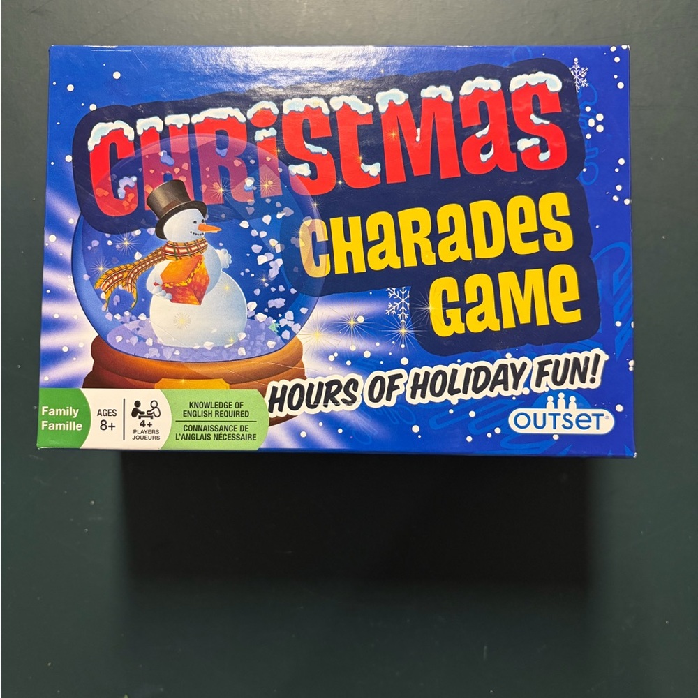Christmas Charades Game - NIB